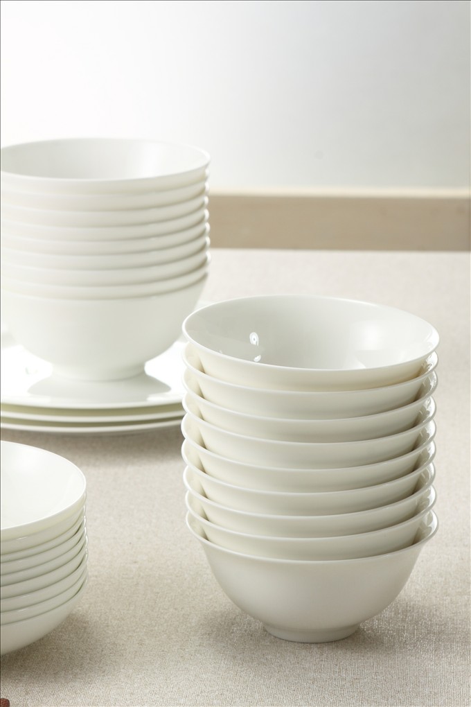 Pure White Advanced Bone China Set fabrik XX0024