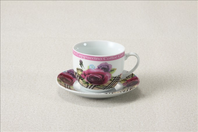 Juego de Tazas de Porcelana de Hueso de Primera Calidad KSA005