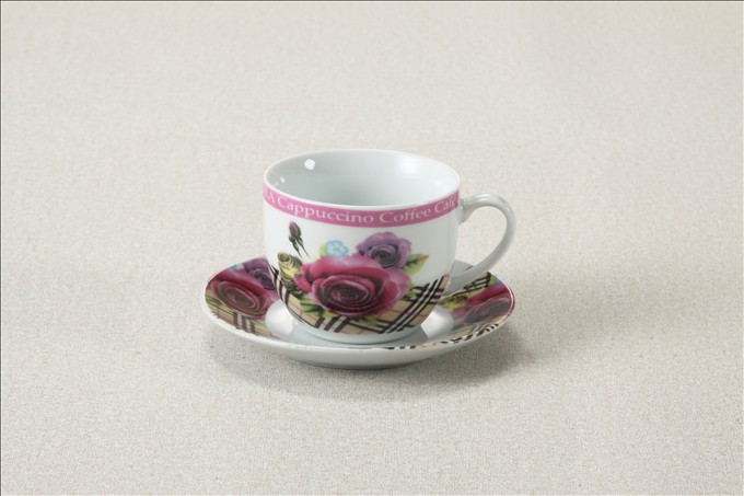 Juego de Tazas de Porcelana de Hueso de Primera Calidad KSA006