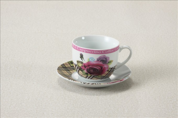 Juego de Tazas de Porcelana de Hueso de Primera Calidad KSA007