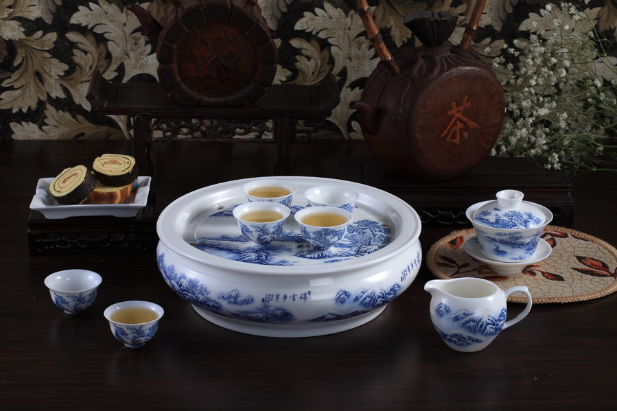 Xinxuejing Teeset - Premium Bone China Teeset PT009